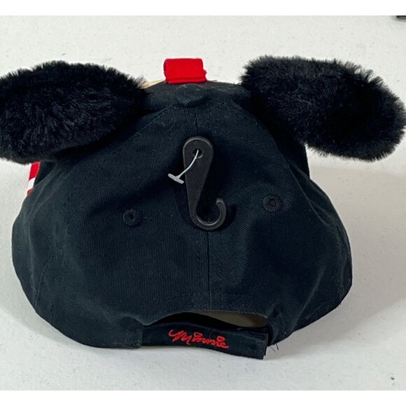 CLEARANCE Disney Minnie Mouse Hat Girls Kids Baseball Cap Red Black Polka Dots - Picture 7 of 8